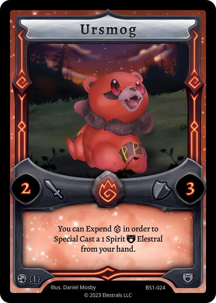 Image of Ursmog - Base Set [First Edition] BS1-024