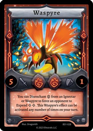 Image of Waspyre (BS1-028) - Base Set First Edition