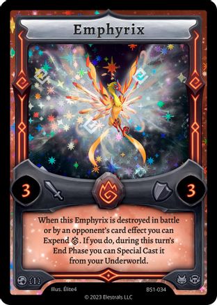Image of Emphyrix (BS1-034) - Base Set First Edition Holo