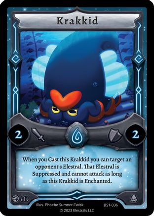 Image of Krakkid (BS1-036) - Base Set First Edition