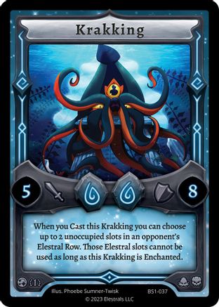 Image of Krakking (BS1-037) - Base Set First Edition