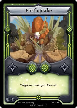Image of Earthquake (BS1-083) - Base Set First Edition