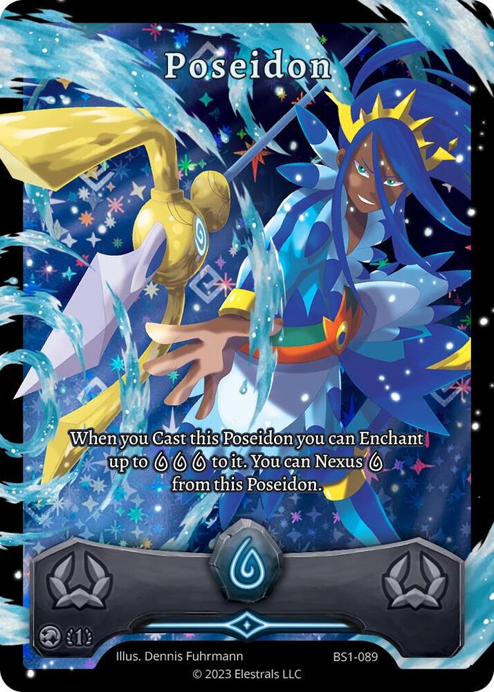 Image of Poseidon - Base Set [First Edition] (BS1)