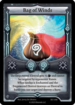 Image of Bag of Winds (BS1-098) - Base Set First Edition
