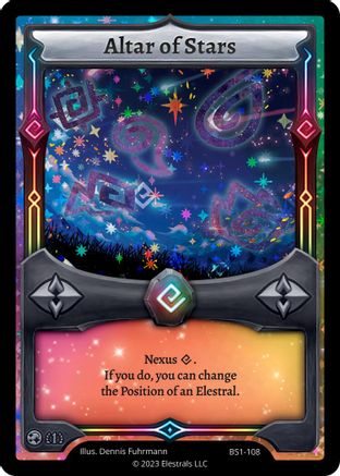 Image of Altar of Stars (BS1-108) - Base Set First Edition Holo