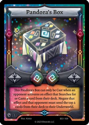 Image of Pandora's Box (BS1-109) - Base Set First Edition Holo