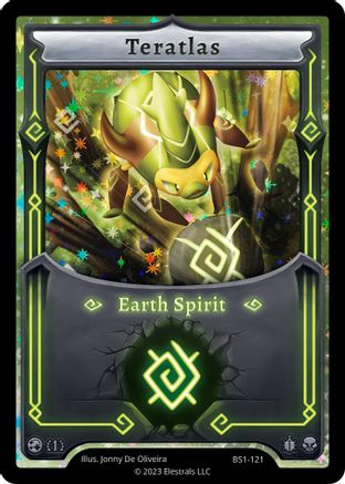 Image of Teratlas (Alternative Art) (BS1-121) - Base Set First Edition Holo