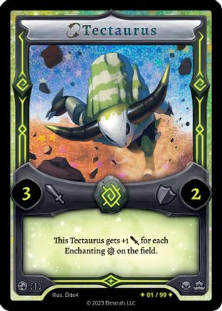 Image of Tectaurus (Serialized) (/99) - Base Set First Edition Holo