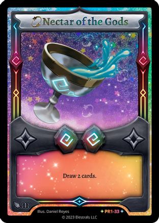 Image of Nectar of the Gods (PR1-33) - Base Promos First Edition Holo