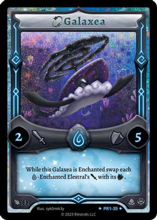 Image of Galaxea (PR1-35) - Base Promos First Edition Holo