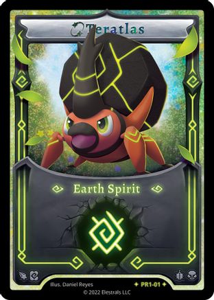 Image of Teratlas (PR1-01) - Base Promos Kickstarter Edition Holo