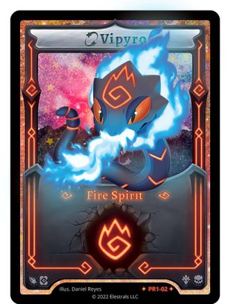 Image of Vipyro (PR1-02) - Base Promos Kickstarter Edition Holo