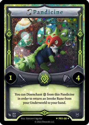 Image of Pandicine (PR1-06) - Base Promos Kickstarter Edition Holo