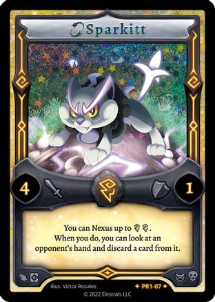 Image of Sparkitt (PR1-07) - Base Promos Kickstarter Edition Holo