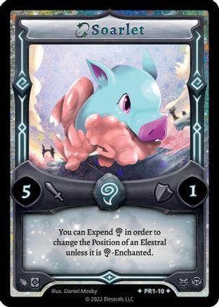 Image of Soarlet (PR1-10) - Base Promos Kickstarter Edition Holo