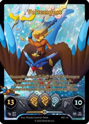 Image of Voltempest (PR1-14) - Base Promos Kickstarter Edition Holo