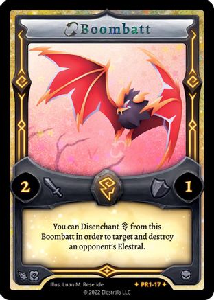 Image of Boombatt (PR1-17) - Base Promos Kickstarter Edition Holo