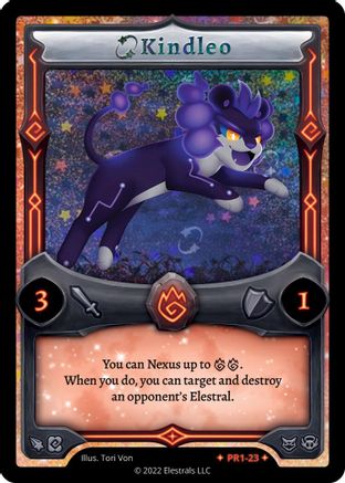Image of Kindleo (PR1-23) - Base Promos Kickstarter Edition Holo