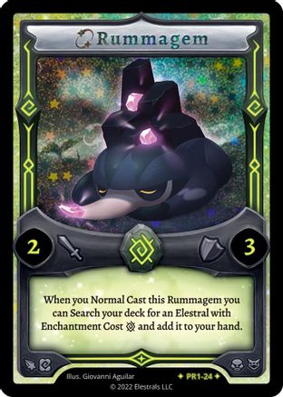 Image of Rummagem (PR1-24) - Base Promos Kickstarter Edition Holo