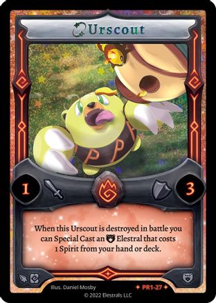 Image of Urscout (PR1-27) - Base Promos Kickstarter Edition Holo