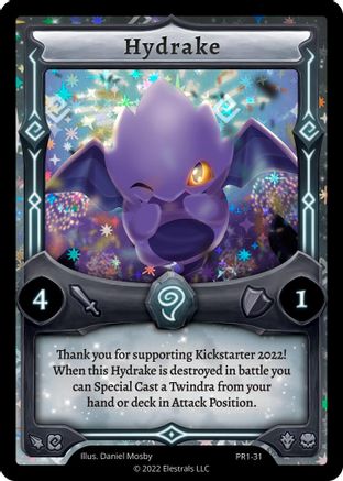 Image of Hydrake (PR1-31) - Base Promos Kickstarter Edition Holo