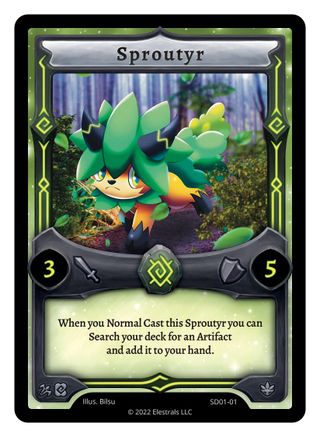 Image of Sproutyr (SD01-01) - Centaurbor Starter Deck Kickstarter Edition