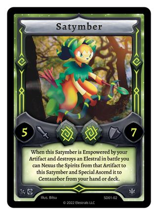 Image of Satymber (SD01-02) - Centaurbor Starter Deck Kickstarter Edition