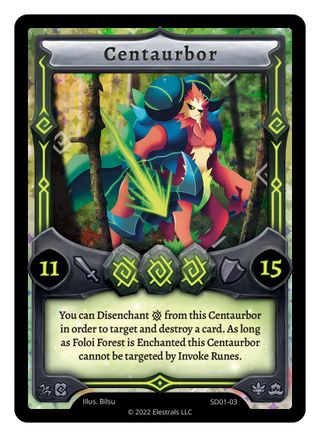 Image of Centaurbor (SD01-03) - Centaurbor Starter Deck Kickstarter Edition Holo