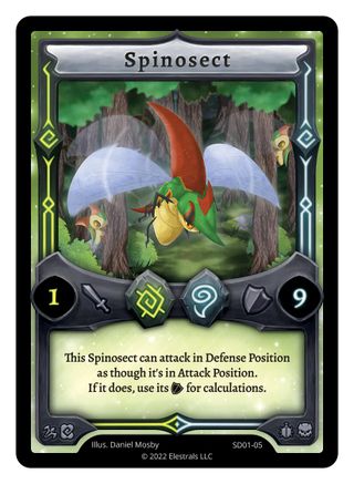 Image of Spinosect (SD01-05) - Centaurbor Starter Deck Kickstarter Edition