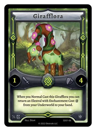 Image of Girafflora (SD01-06) - Centaurbor Starter Deck Kickstarter Edition