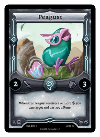 Image of Peagust (SD01-10) - Centaurbor Starter Deck Kickstarter Edition