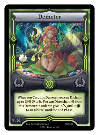 Image of Demeter (SD01-16) - Centaurbor Starter Deck Kickstarter Edition