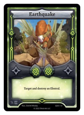 Image of Earthquake (SD01-19) - Centaurbor Starter Deck Kickstarter Edition