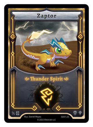 Image of Zaptor (SD01-25) - Centaurbor Starter Deck Kickstarter Edition