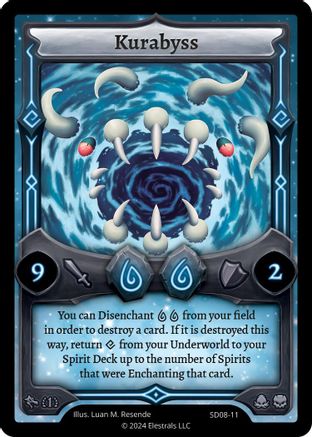 Image of Kurabyss (SD08-11) - Chronodile Starter Deck First Edition