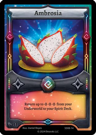 Image of Ambrosia (SD08-14) - Chronodile Starter Deck First Edition