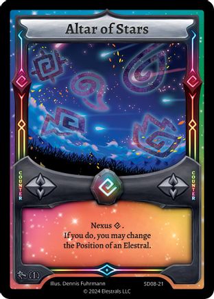 Image of Altar of Stars (SD08-21) - Chronodile Starter Deck First Edition