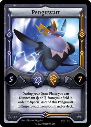 Image of Penguwatt (SD07-02) - Emperowatt Starter Deck First Edition