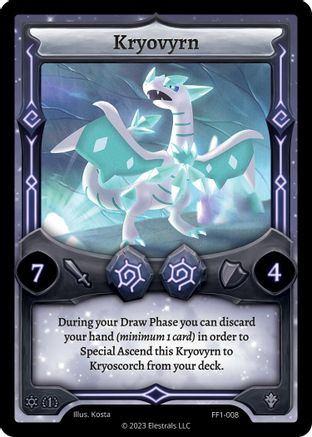 Image of Kryovyrn (FF1-008) - Frostfall First Edition