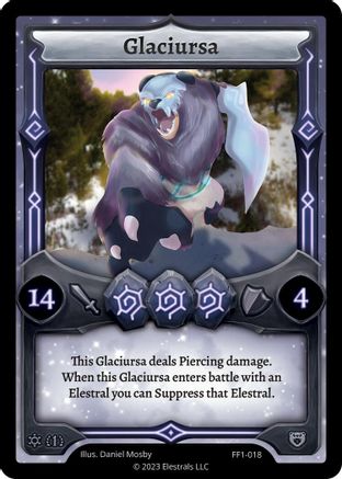 Image of Glaciursa (FF1-018) - Frostfall First Edition
