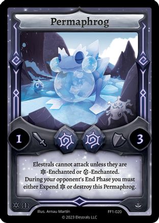 Image of Permaphrog (FF1-020) - Frostfall First Edition