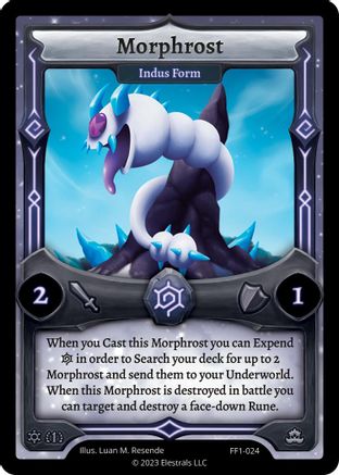 Image of Morphrost - Indus Form (FF1-024) - Frostfall First Edition