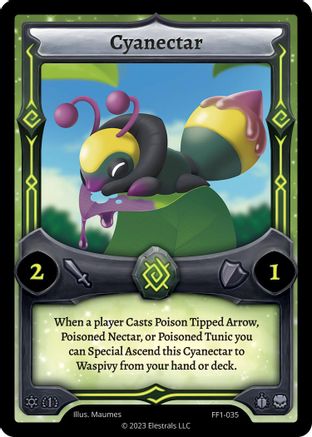 Image of Cyanectar (FF1-035) - Frostfall First Edition