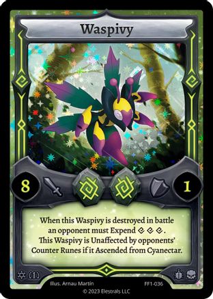 Image of Waspivy (FF1-036) - Frostfall First Edition Holo