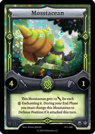 Image of Mosstacean (FF1-040) - Frostfall First Edition Holo