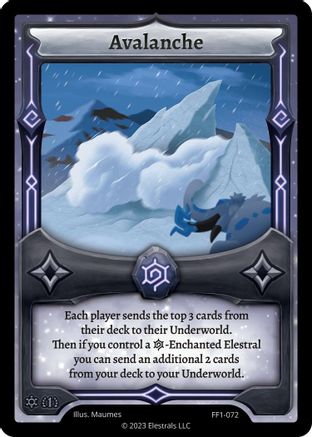 Image of Avalanche (FF1-072) - Frostfall First Edition
