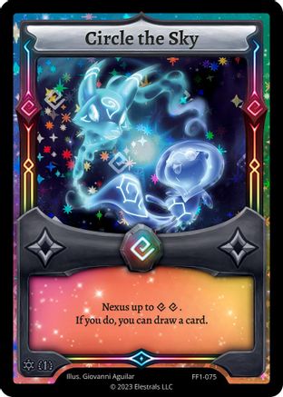 Image of Circle the Sky (FF1-075) - Frostfall First Edition Holo