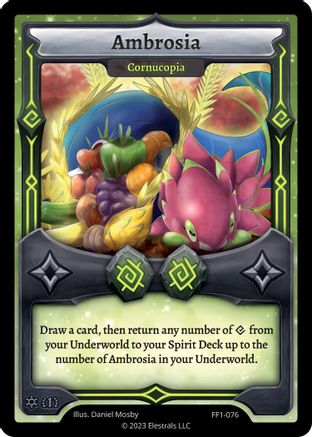 Image of Ambrosia - Cornucopia (FF1-076) - Frostfall First Edition