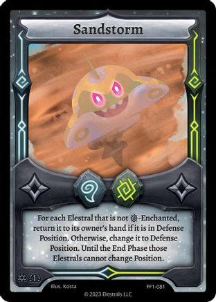 Image of Sandstorm (FF1-081) - Frostfall First Edition