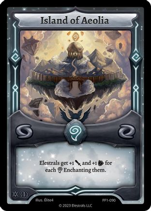 Image of Island of Aeolia (FF1-090) - Frostfall First Edition